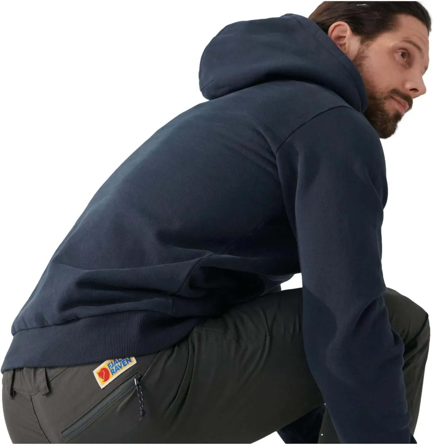Fjallraven Logo Hoodie - Men's