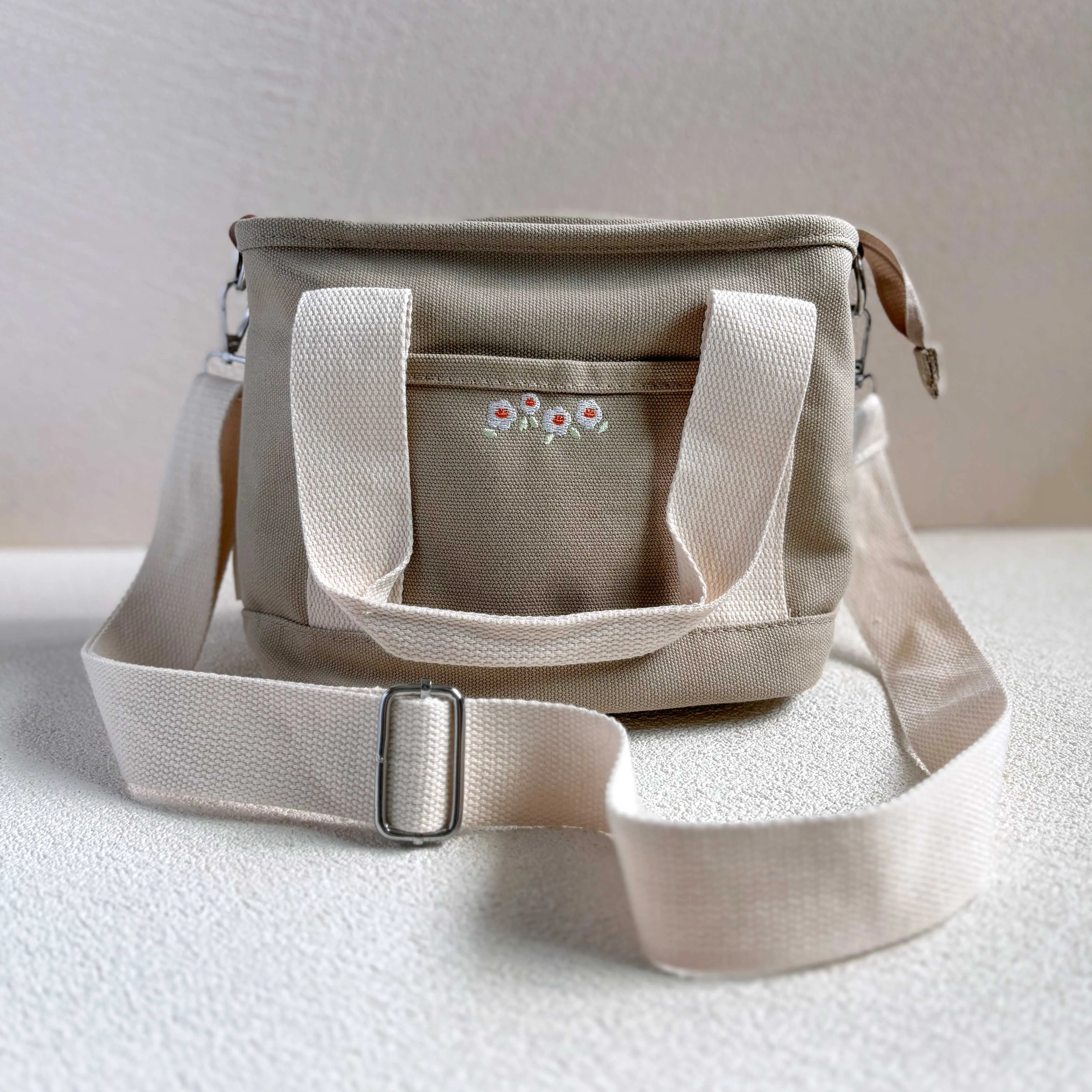 Florette Mini Multi-Pocket Tote