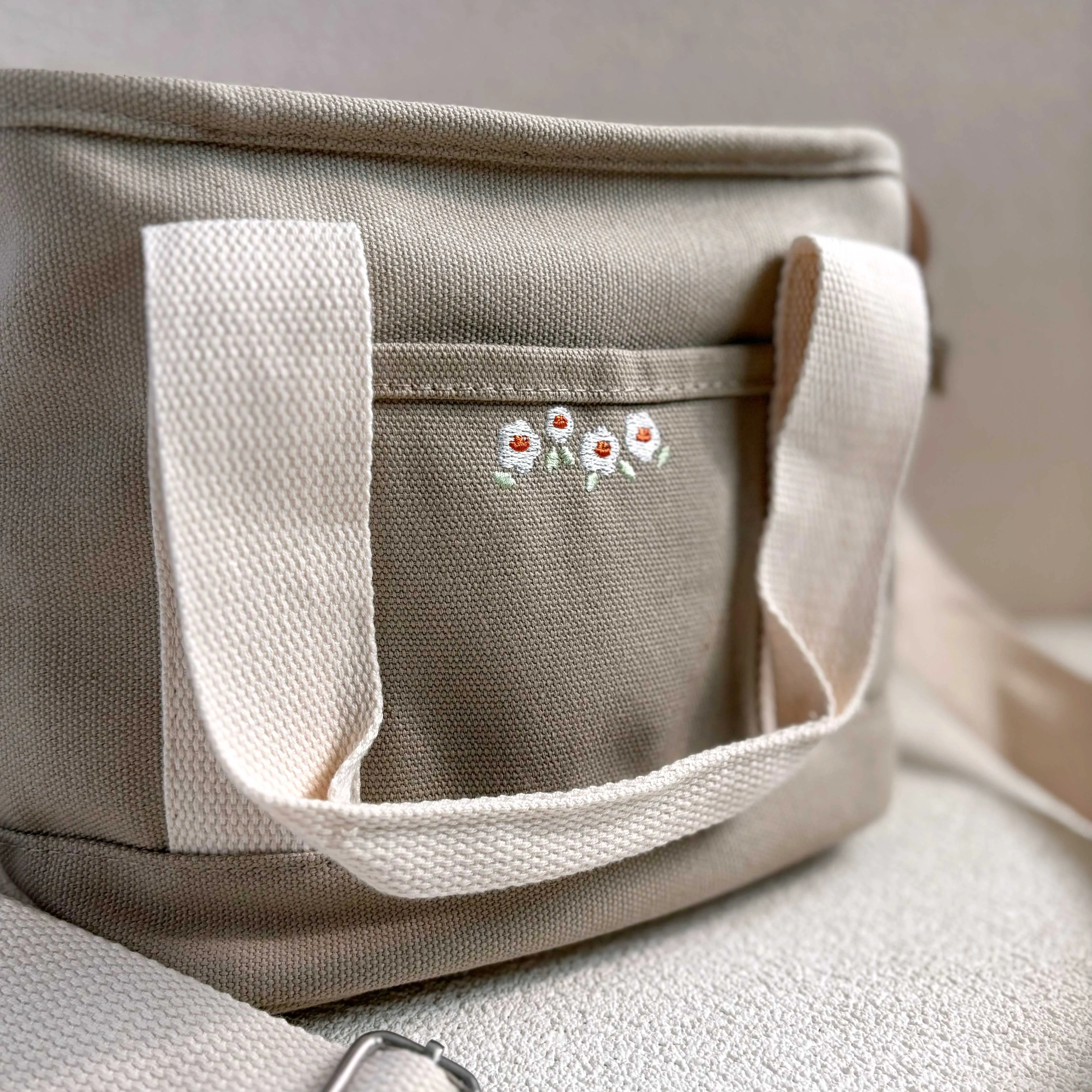 Florette Mini Multi-Pocket Tote