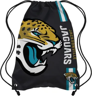 FOCO Jacksonville Jaguars NFL Big Logo Drawstring Backpack