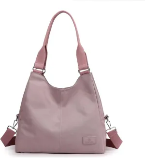 Foldable Tote Bag With Zipper, Large Purses for Women Shoulder Bag,Top Handle Satchel Handbag for Travel Work