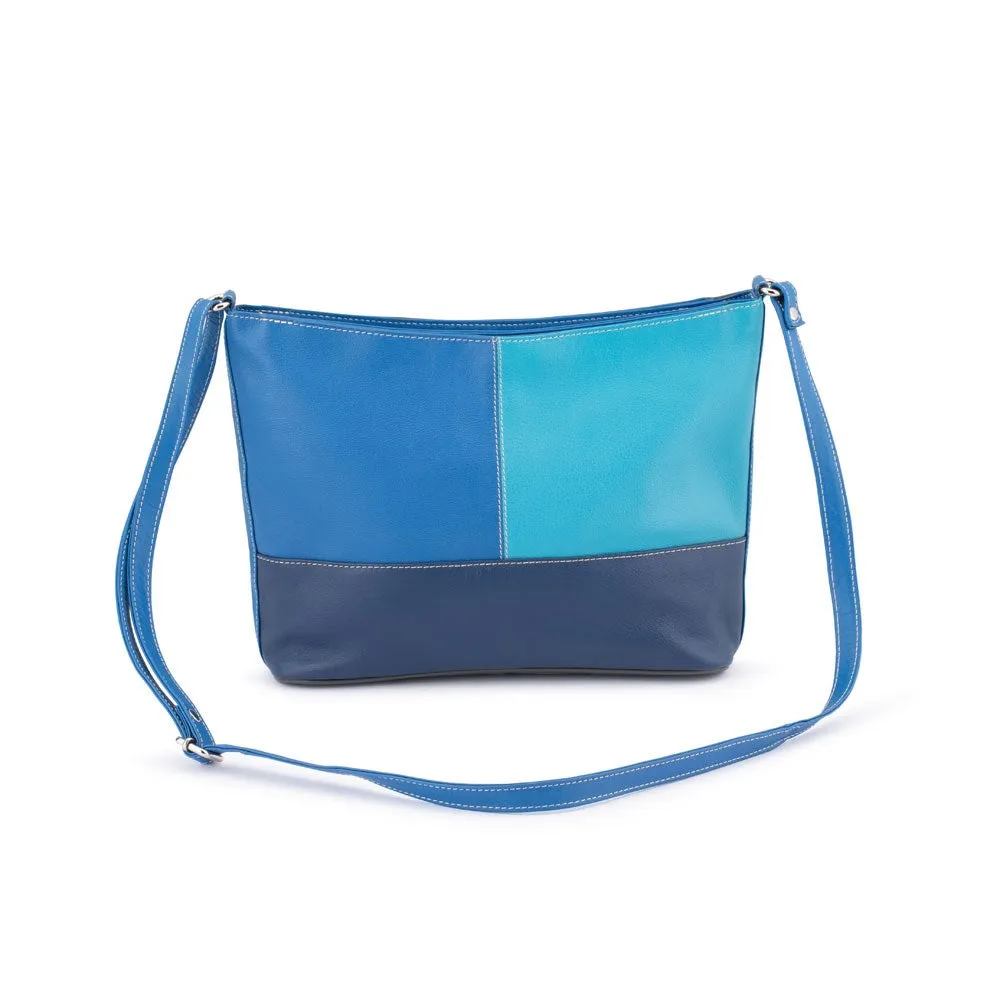 FRANCO BONINI 5081 SHOULDER BAG BLUE MULTI