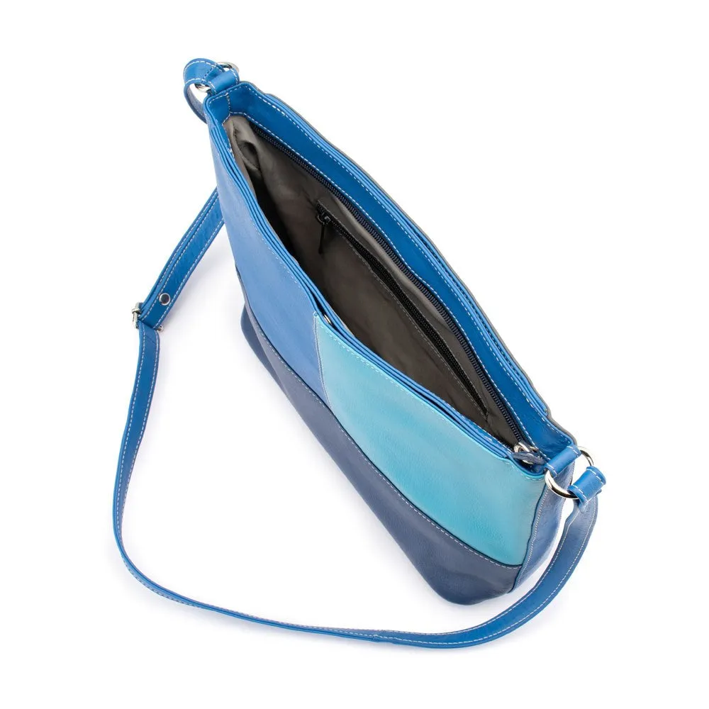 FRANCO BONINI 5081 SHOULDER BAG BLUE MULTI