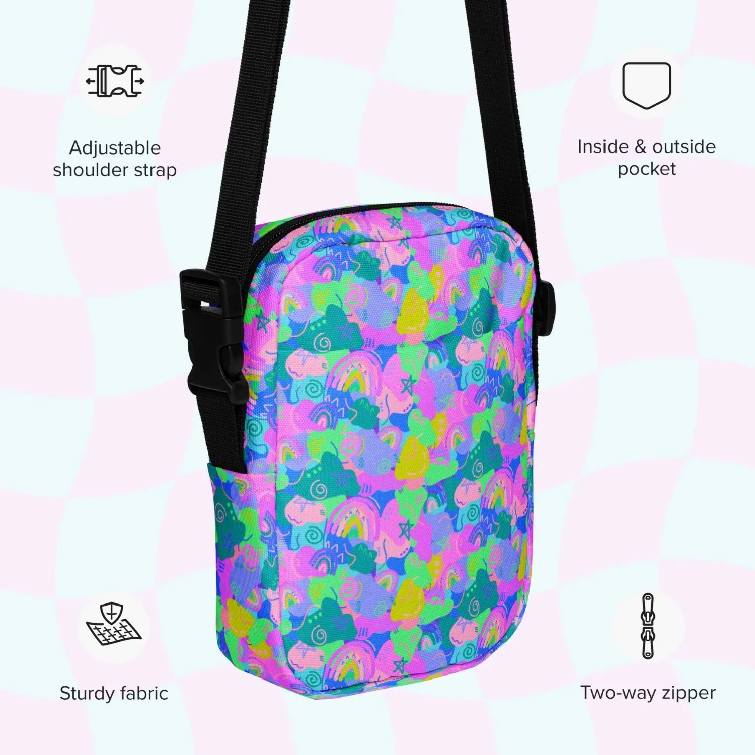 Funfetti Mini Crossbody Bag
