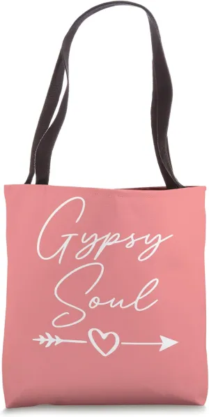 Funny Bohemian Apparel Blame It On My Gypsy Soul Spiritual Tote Bag