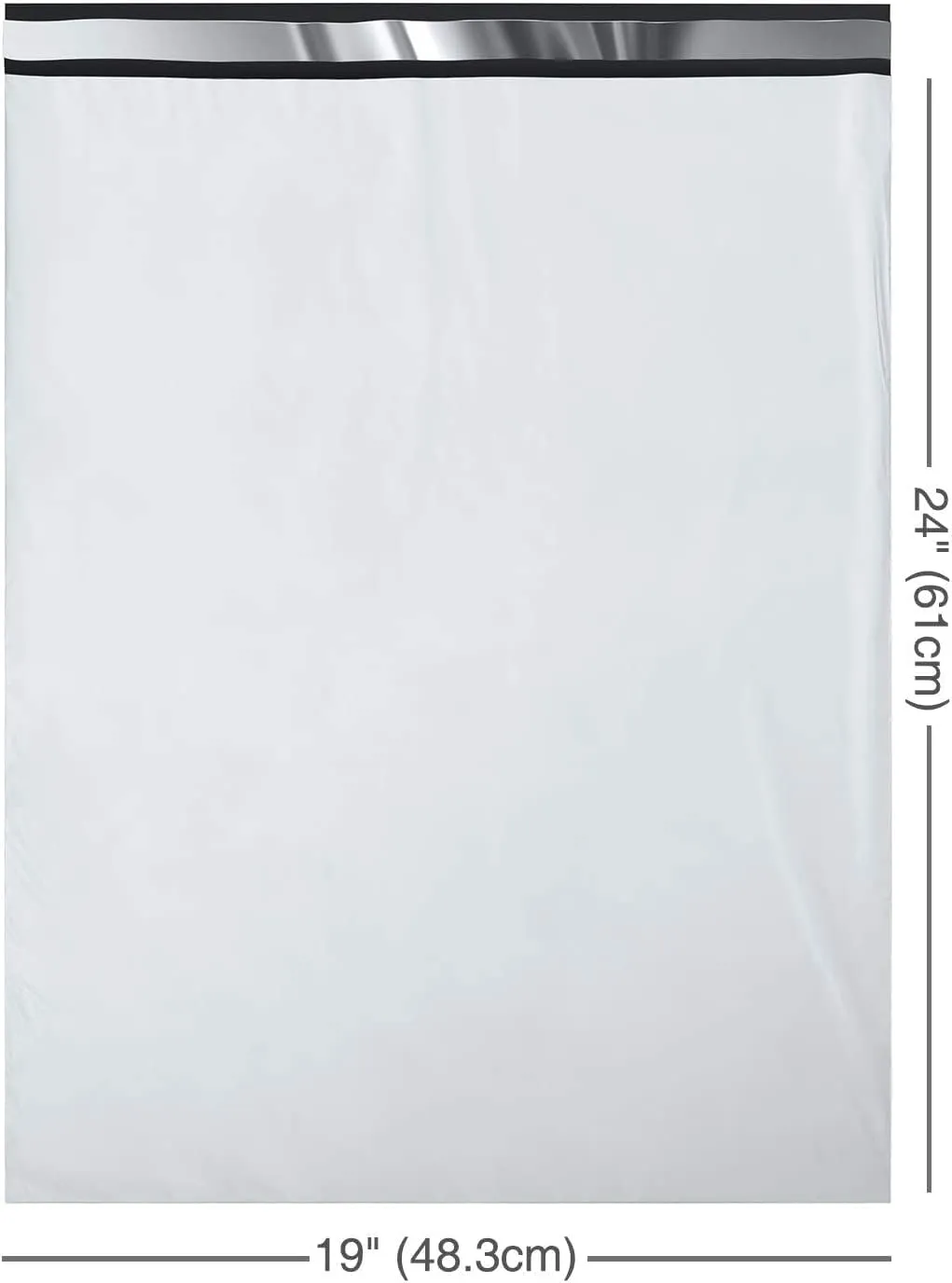 Fuxury 19x24 Large Poly Shipping Envelopes Mailers 50 Pack,Self Adhesive Package Shipping Bags for Clothing,Waterproof Mailers Poly Shipping Bags for Small Business,Keep Items Protected