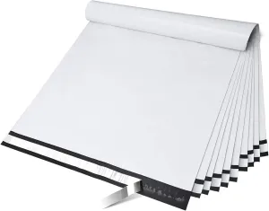 Fuxury 19x24 Large Poly Shipping Envelopes Mailers 50 Pack,Self Adhesive Package Shipping Bags for Clothing,Waterproof Mailers Poly Shipping Bags for Small Business,Keep Items Protected