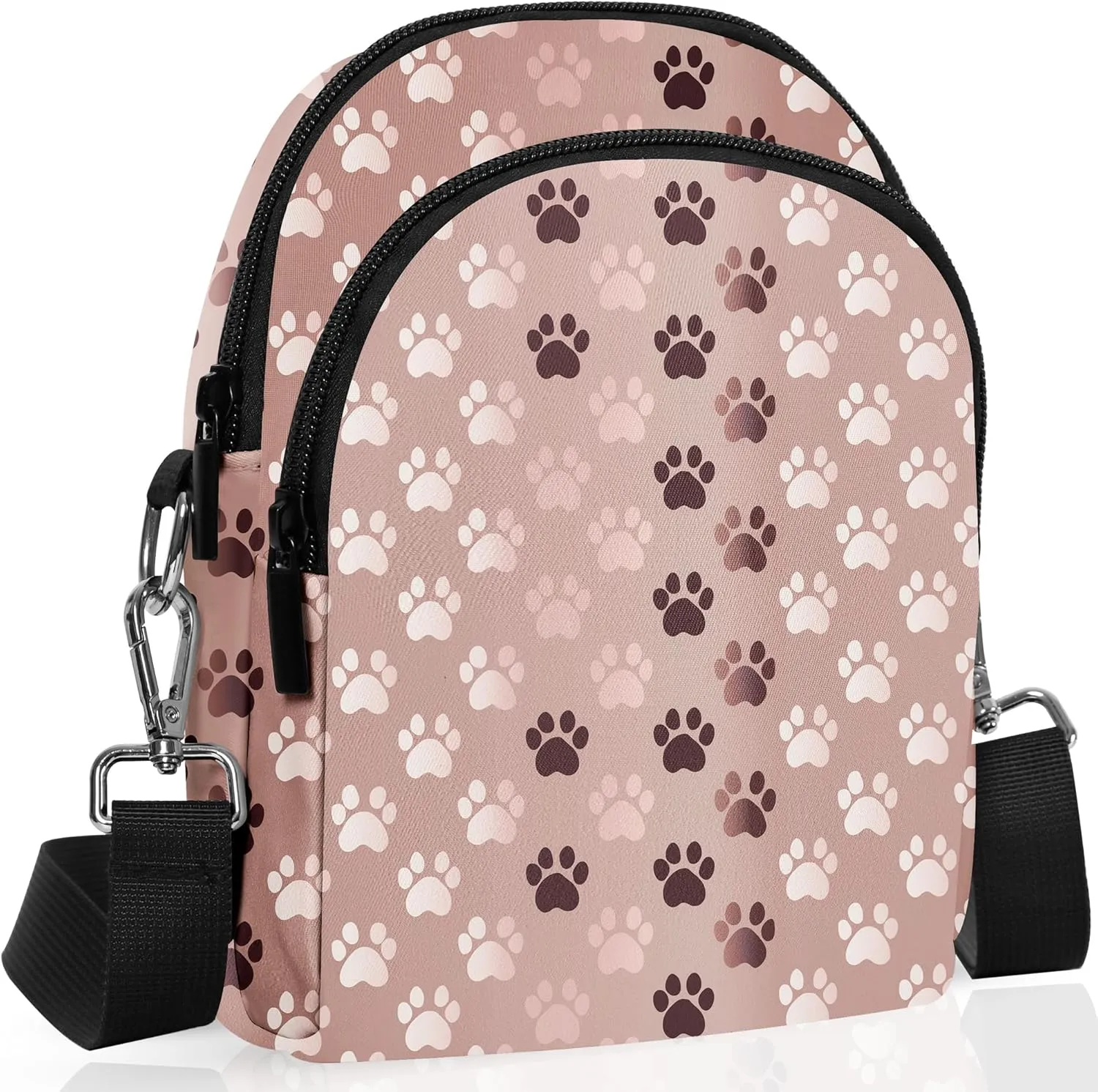 FyLybois Small Crossbody Bags for Women Casual Cell Phone Bag Wallet Purse Waterproof with Card Slots Adjustable Strap