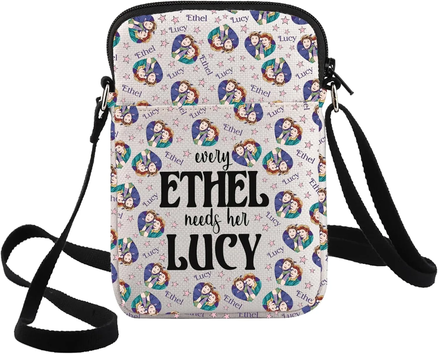G2TUP Lucy & Ethel Crossbody Bag Ricky & Ethel Fans Gift Every Ethel Needs Her Lucy Shoulder Bag Fred & Ethel Merch