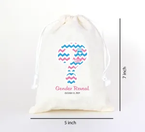 Gender Reveal Party Favor Bag for Guest