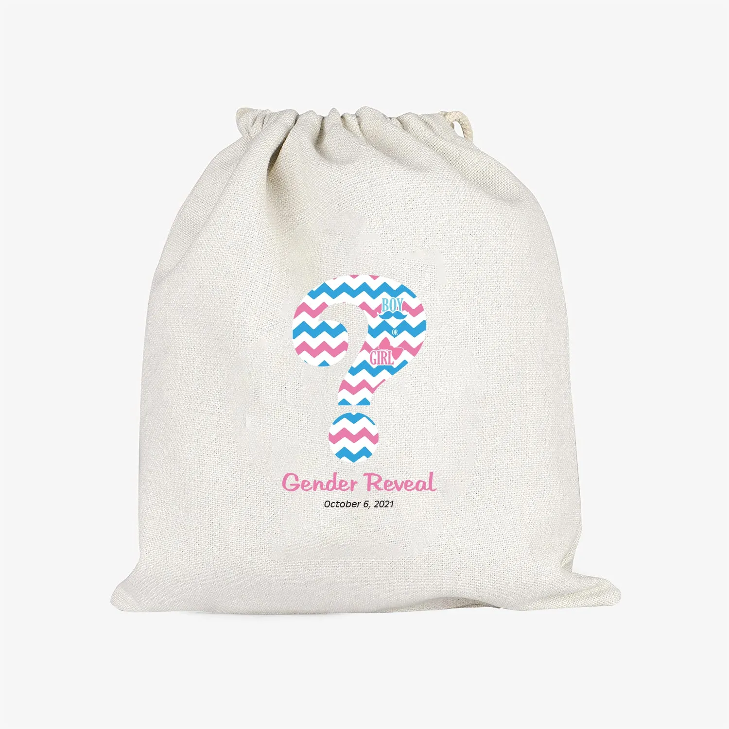 Gender Reveal Party Favor Bag for Guest