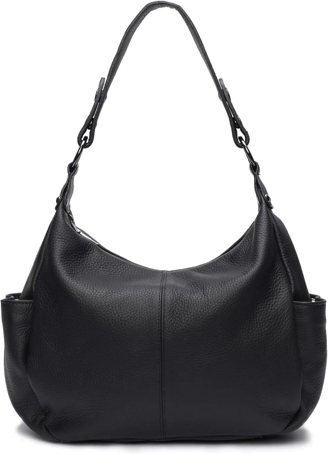 Genuine Leather Purses for Women Hobo Crossbody Bags Casual Work Shoulder Bag with Adjustable Strap
