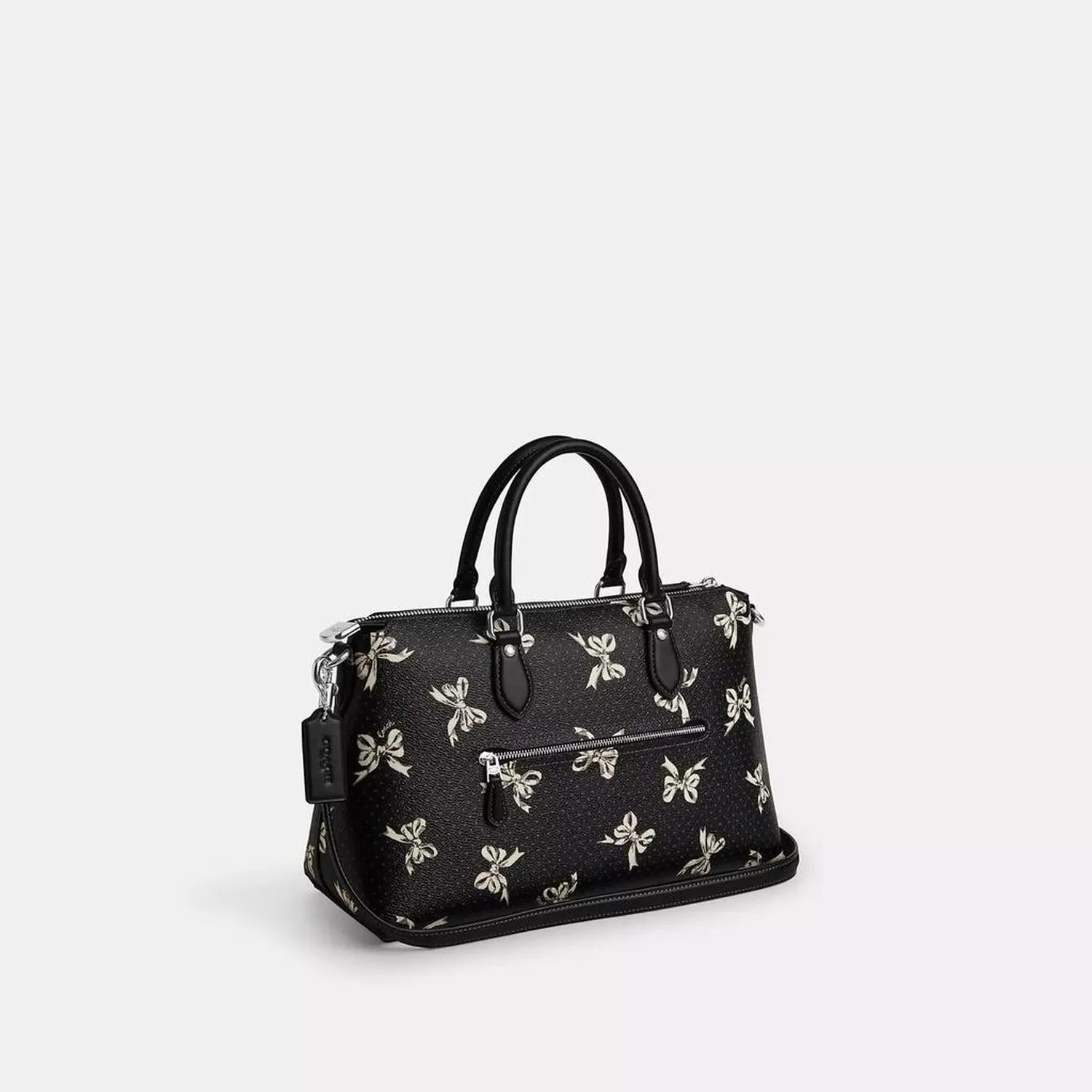 Georgia Stachel Bag With Bow Print