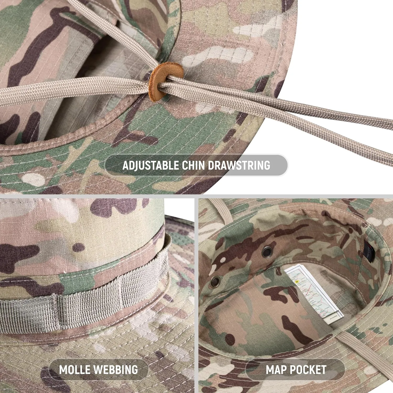 GLORYFIRE Boonie Hat Military Tactical Boonie Hats for Men Women Hunting Fishing Outdoor
