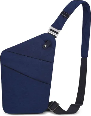 Gocelyn Anti-Theft Crossbody Bag Multi-pocket Chest Bag Sling Shoulder Bag For Men’s Women’s Travel Walking Hiking Cruise