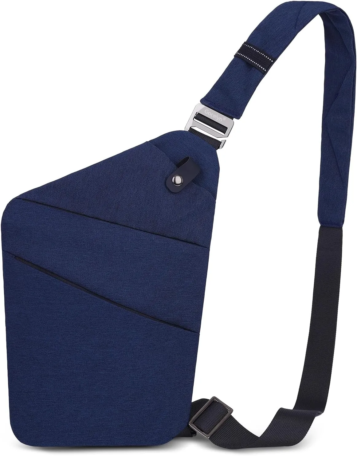 Gocelyn Anti-Theft Crossbody Bag Multi-pocket Chest Bag Sling Shoulder Bag For Men’s Women’s Travel Walking Hiking Cruise