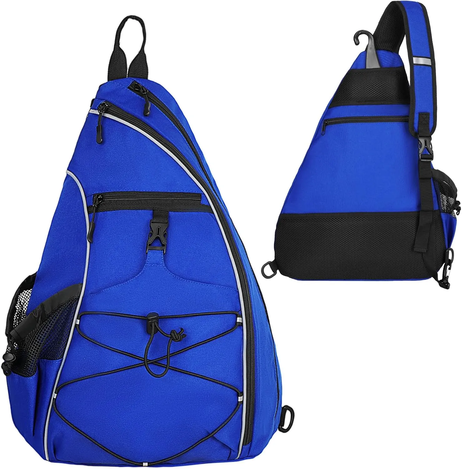 Goloni Pickleball Bag for Women,Mens Pickle ball Backpack,Lightweight Sling Bag with Fence Hook,Large Capacity,Safety Pocket