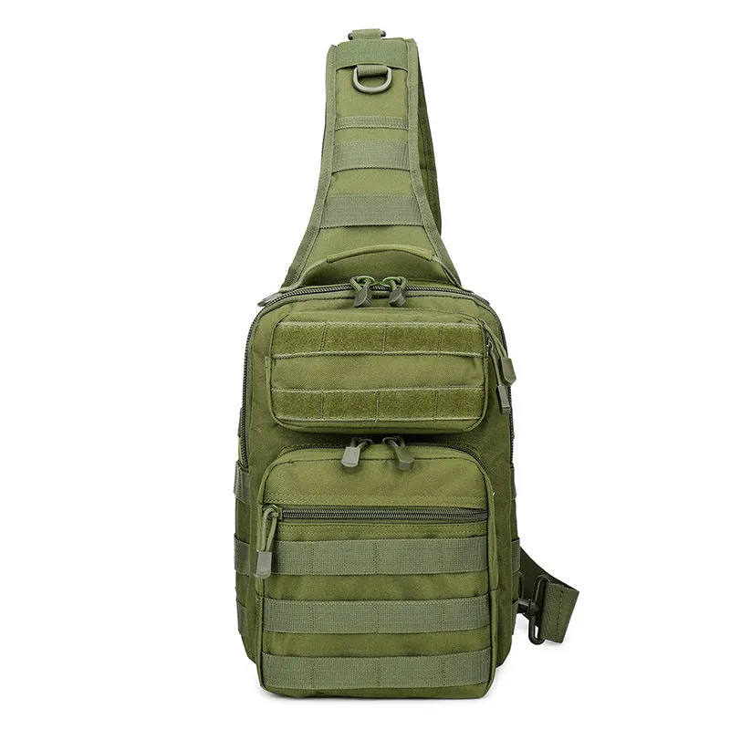 Graceful Versatile Large Camouflage Waterproof Simple Men's Chest Bags