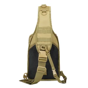 Graceful Versatile Large Camouflage Waterproof Simple Men's Chest Bags