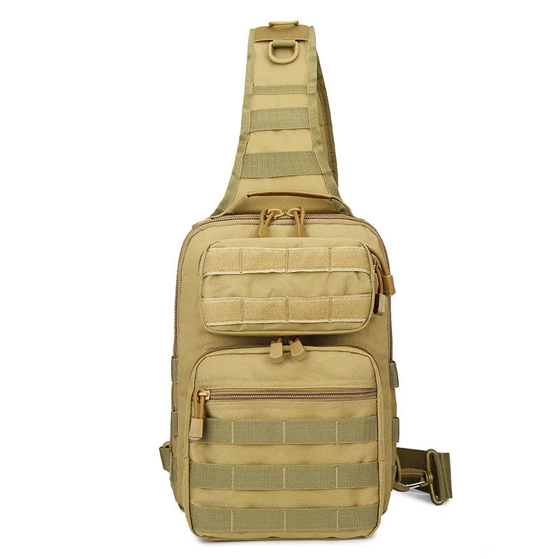Graceful Versatile Large Camouflage Waterproof Simple Men's Chest Bags