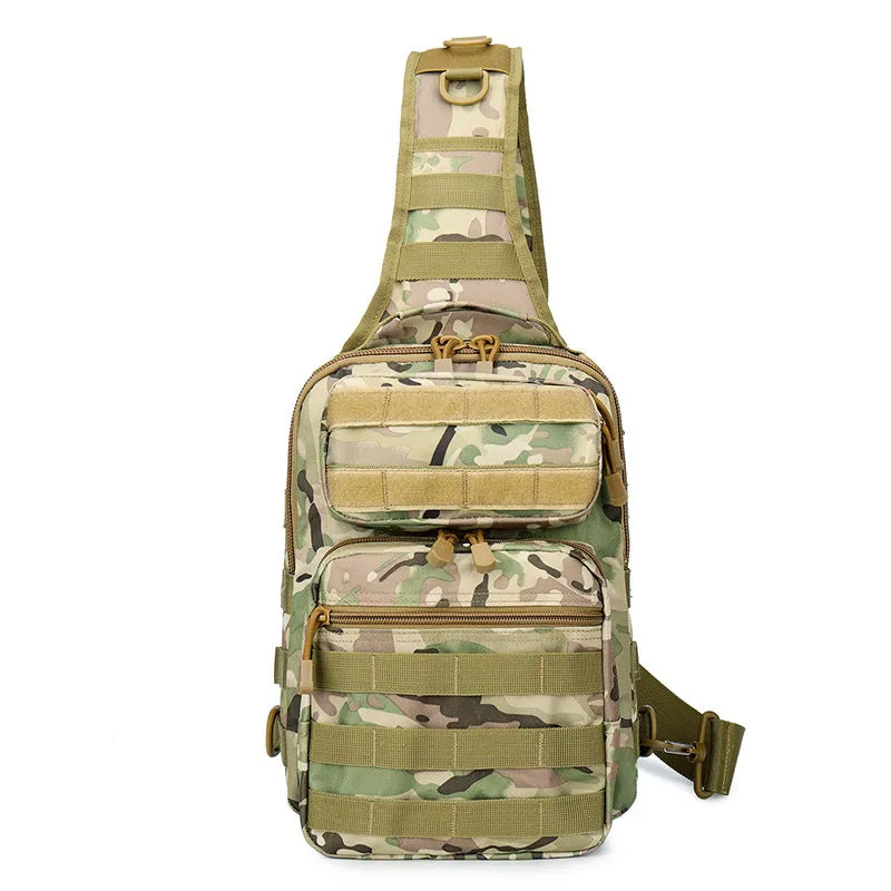 Graceful Versatile Large Camouflage Waterproof Simple Men's Chest Bags