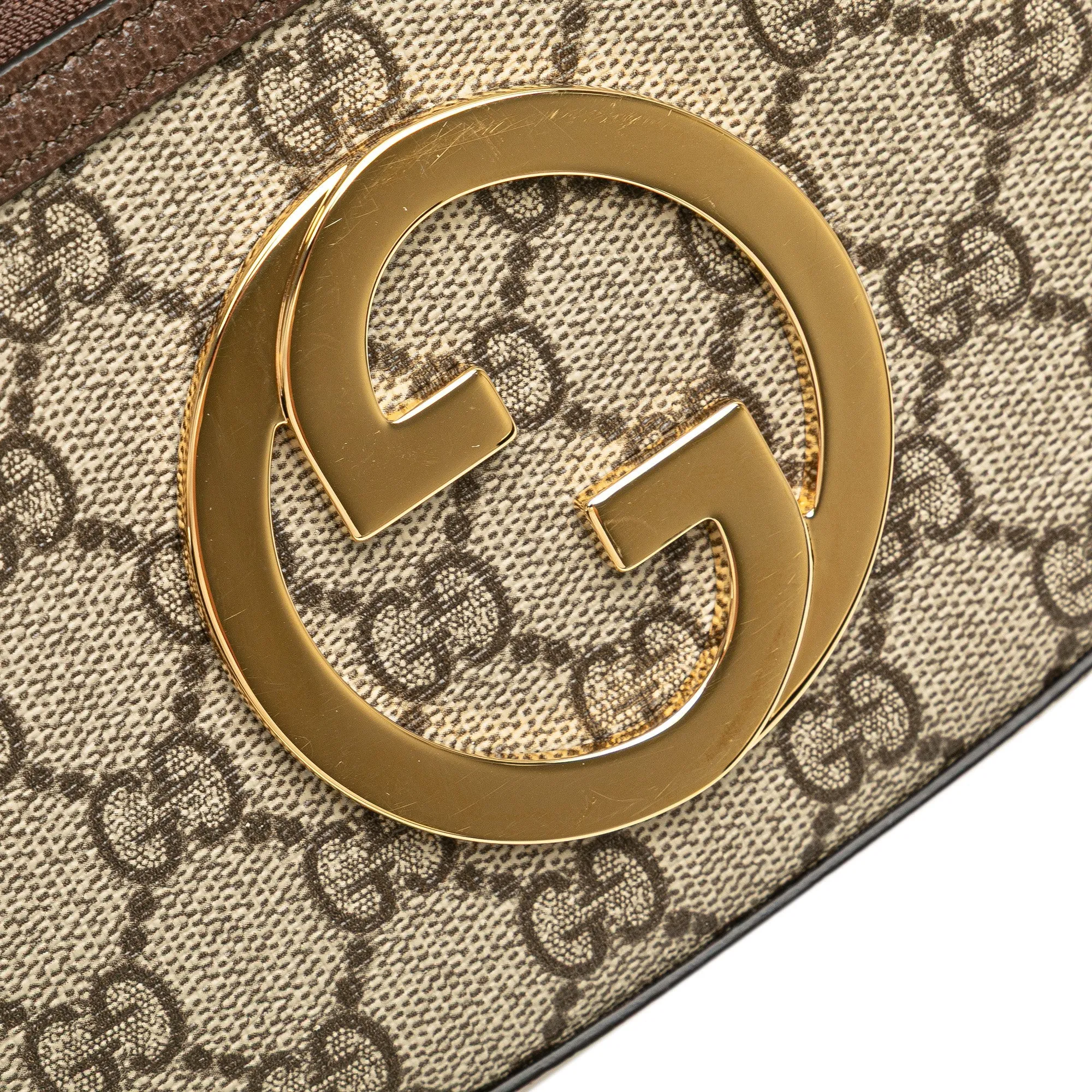 Gucci Mini GG Supreme Blondie Belt Bag