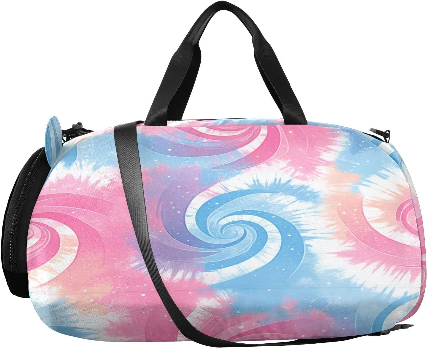 GuoChe Side Purse Crossbody with Shoes Compartment Beauty Small Shoulder Bag for Take a walk