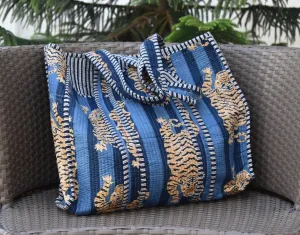 Handmade Quilted Bohemian Tote Bags