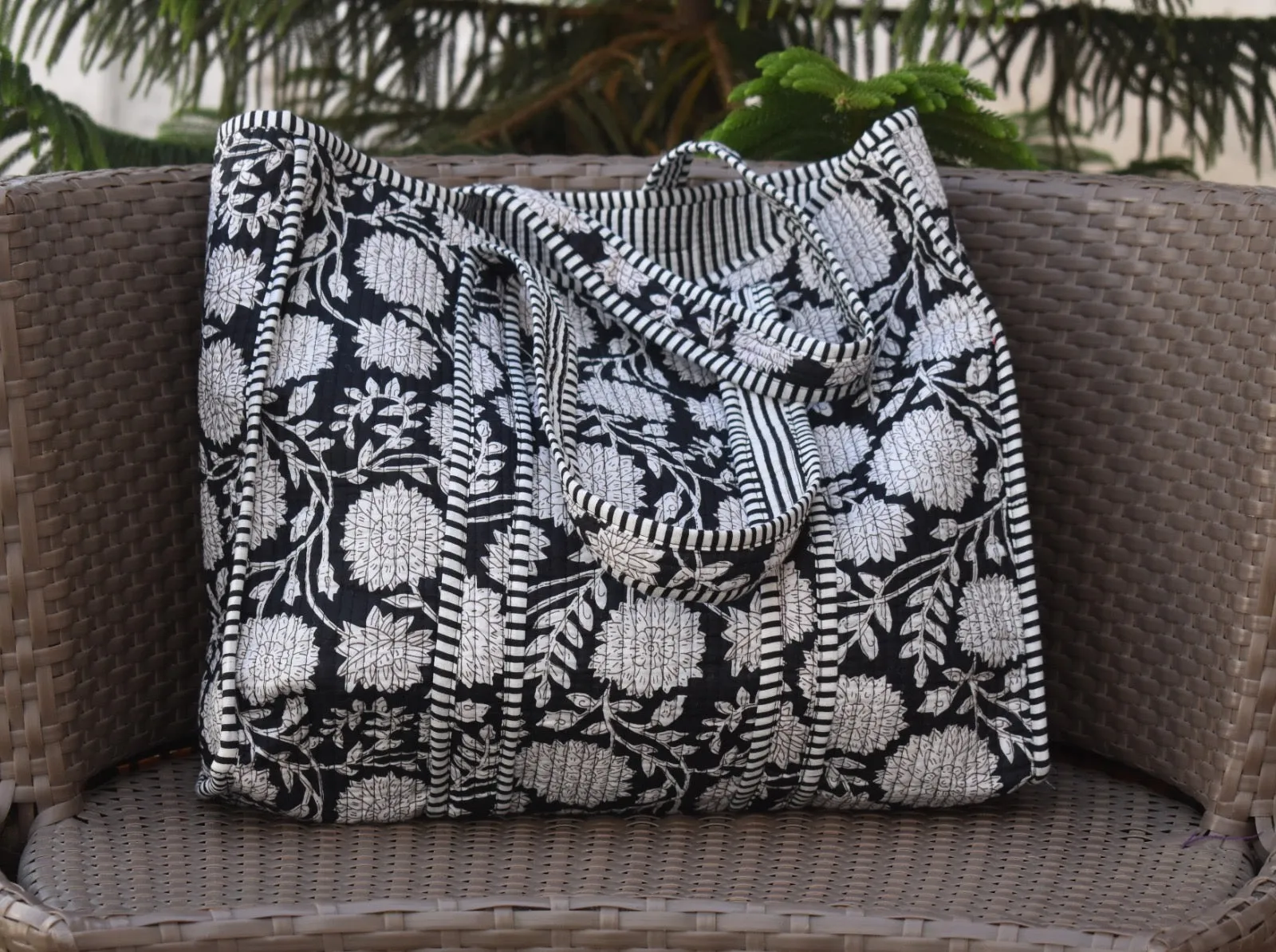 Handmade Quilted Bohemian Tote Bags