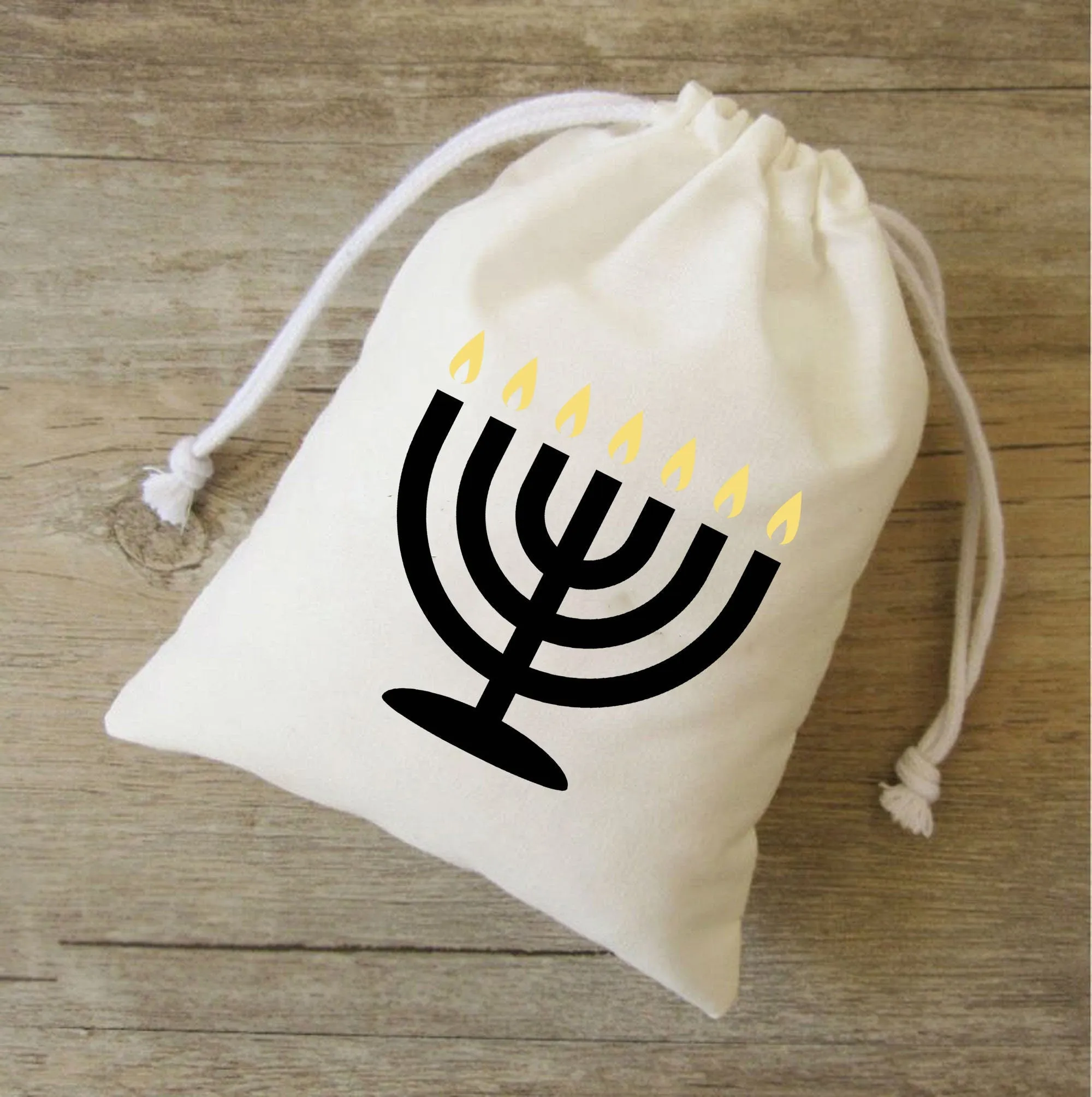 Hanukkah menorah - gift bags - holiday bags - Jewish tradition - hanukkah gift - 8 days of hanukkah - happy holiday - Hanukkah gift wrap
