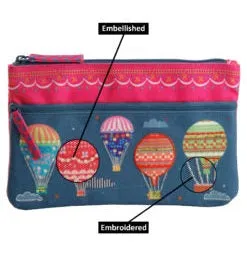 High On Happiness Two Zipper Pouch