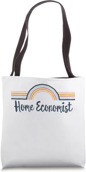 Home Economist boho Rainbow, Cool Matching Home Economist Tote Bag