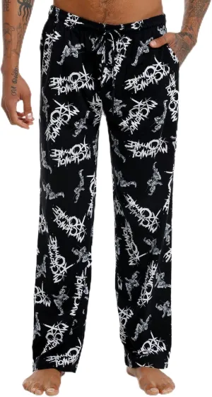 Hot Topic My Chemical Romance Black Parade Pajama Pants BLACK