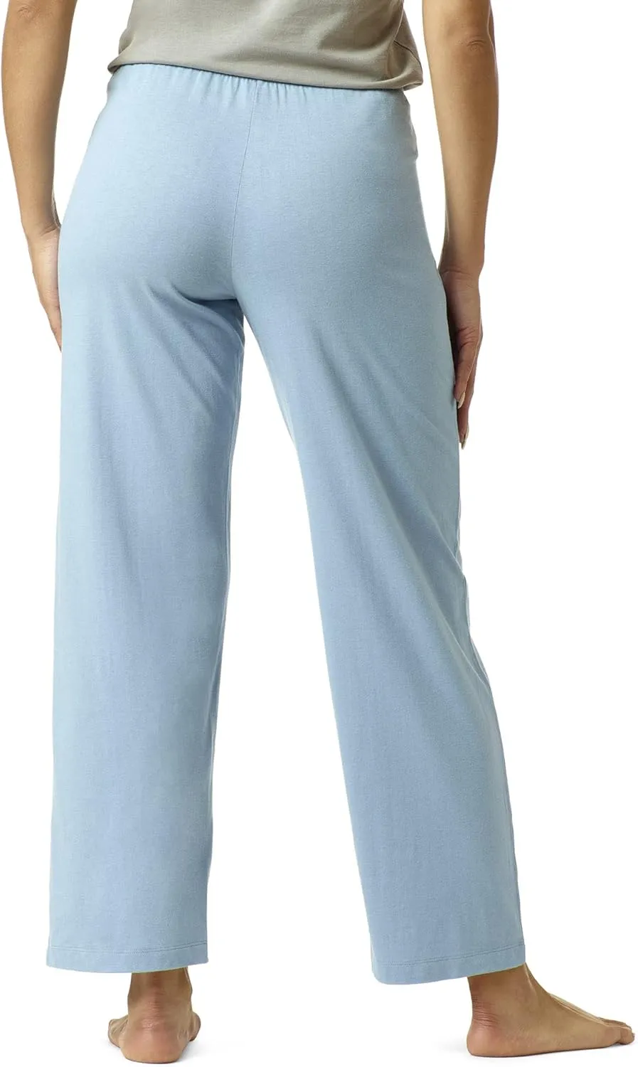 HUE Women's Long Sleepwell Basic Printed Knit Performance Sleep Pajama Pant, Made with Temperature Regulating Technology