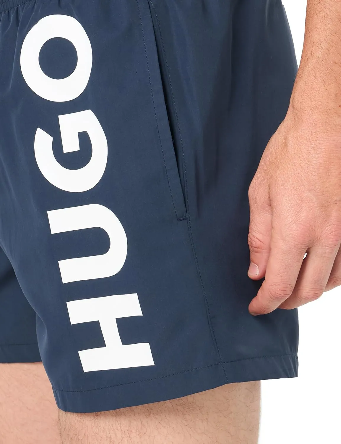 HUGO Men's Abas Swim Trunks