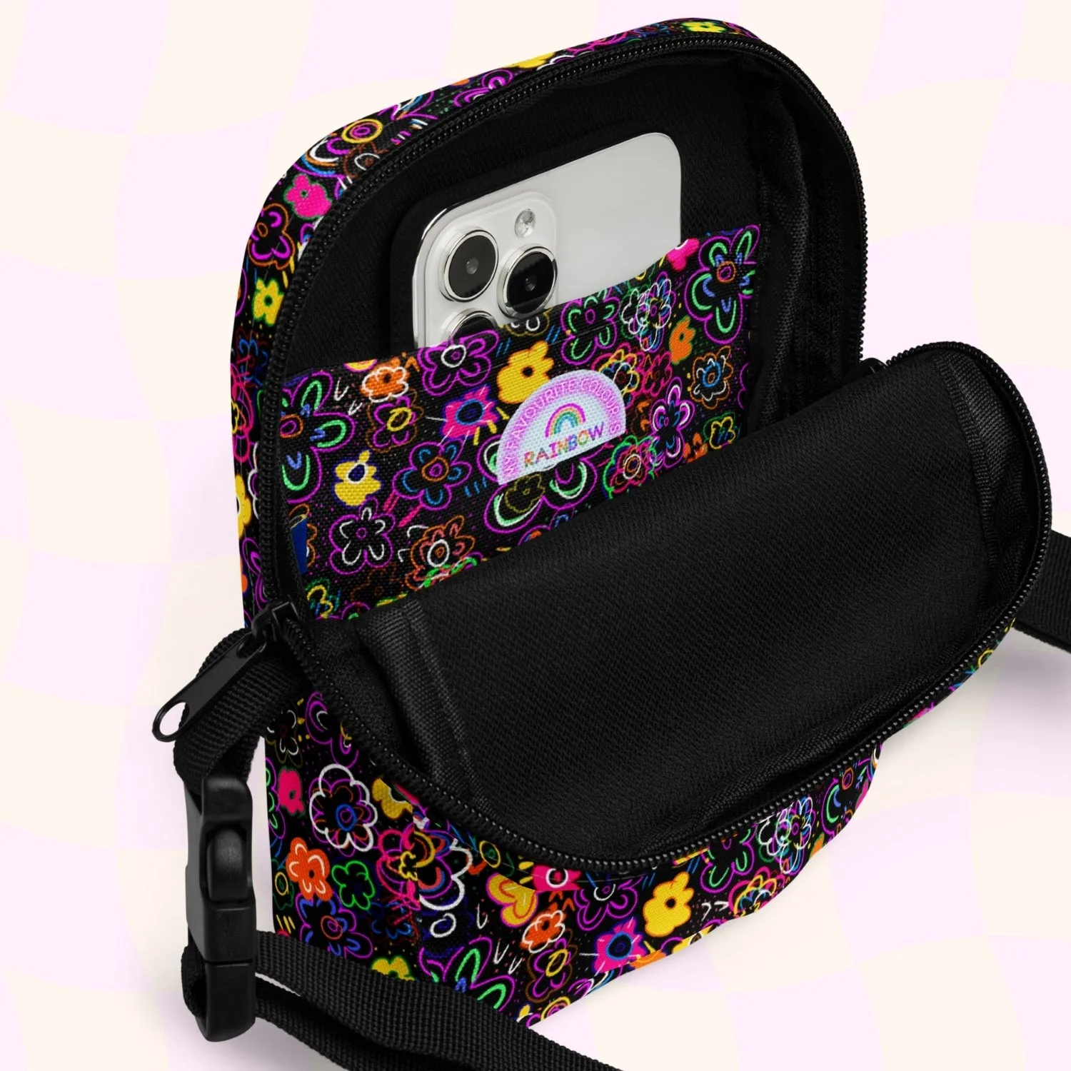 In the Midnight Garden Mini Crossbody Bag