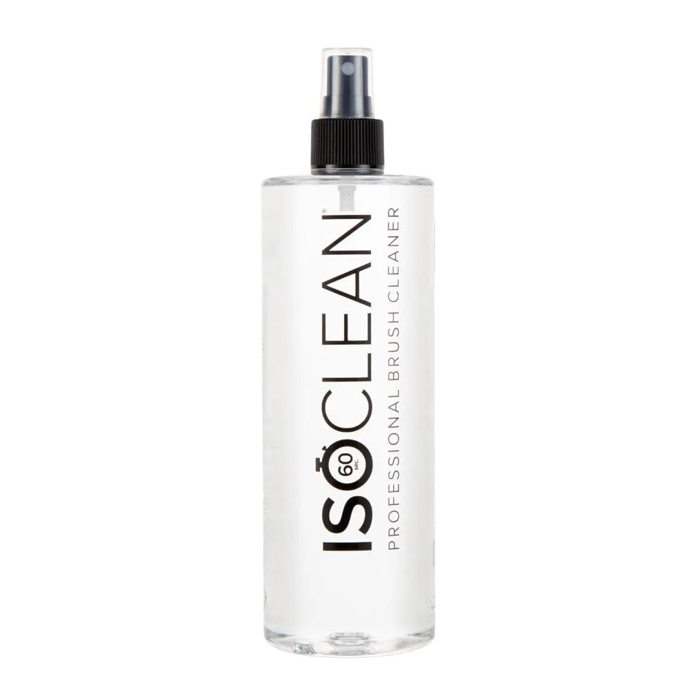 ISOCLEAN Professional Brush Cleaner 9 fl oz - Spray Top Makeup Brush Cleaner for Cosmetic Tools, Cleans Bristles, Scented No-Rinse Formula Dries in 60 Seconds, Vegan, Not Tested on Animals