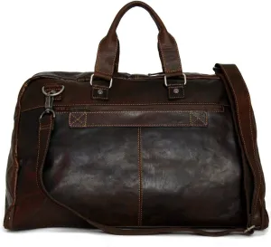 Jack Georges Voyager Large Convertible Valet Bag 7550 (BROWN)