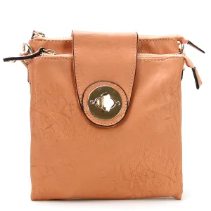 Jade Marie Curious Crossbody - Coral Peach