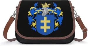 Jagiellonian Dynasty Coat of Arms Crossbody Bags for Women Fashion Purse Shoulder Bag Handbags with Adjustable Strap