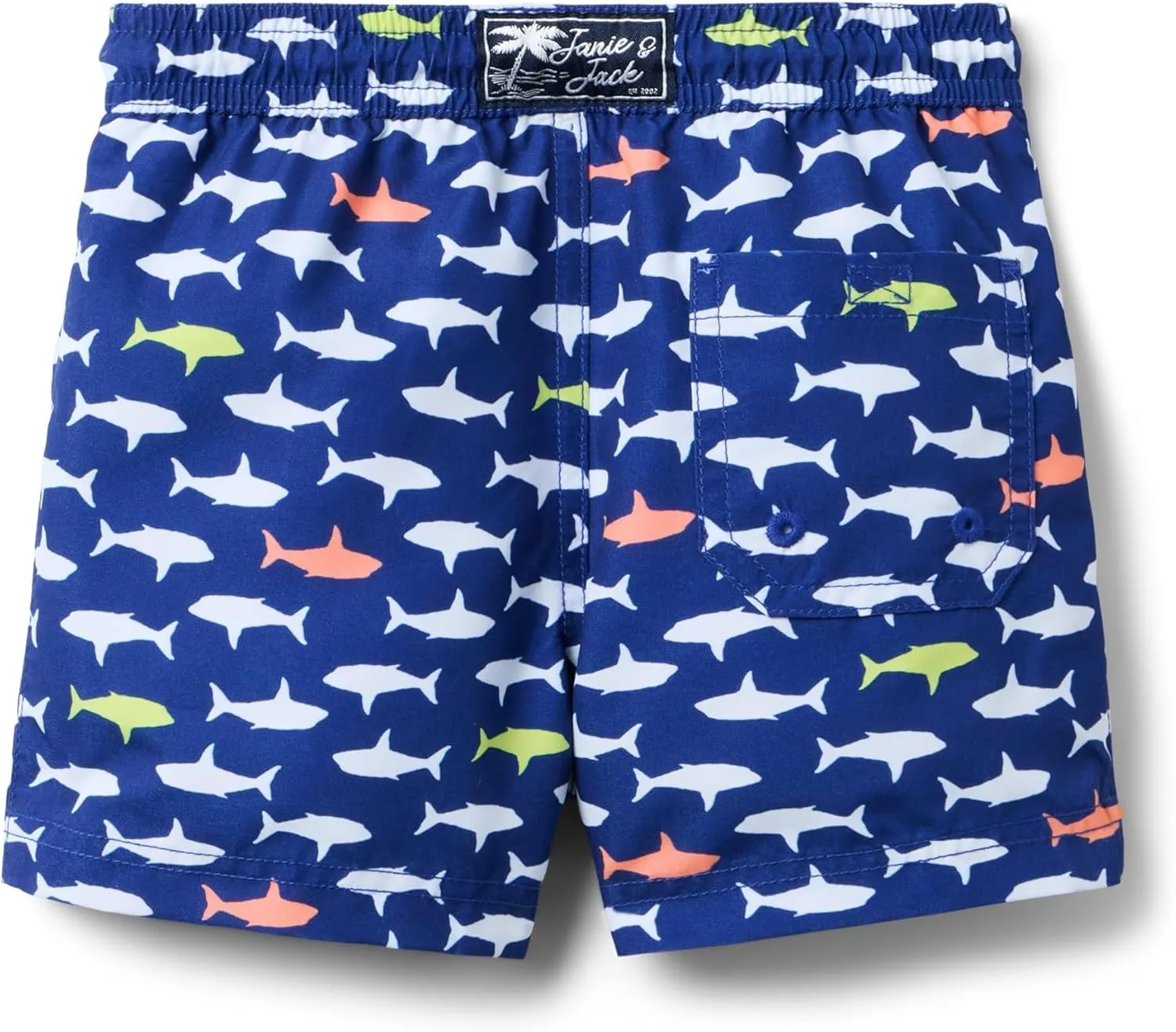 Janie and Jack Boys' Printed Swim Trunk (Toddler/Little Big Kid)