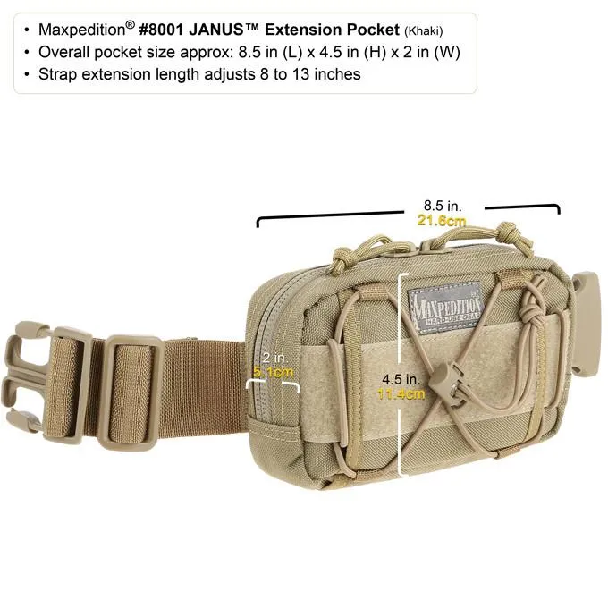 Janus Extension Pocket