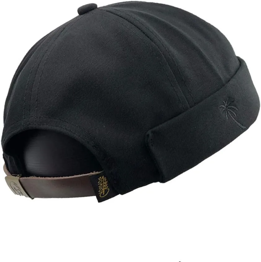 jerague Beanie Hat for Men Women Brimless Cuffed Hat Skullcap Watch Cap Adjustable