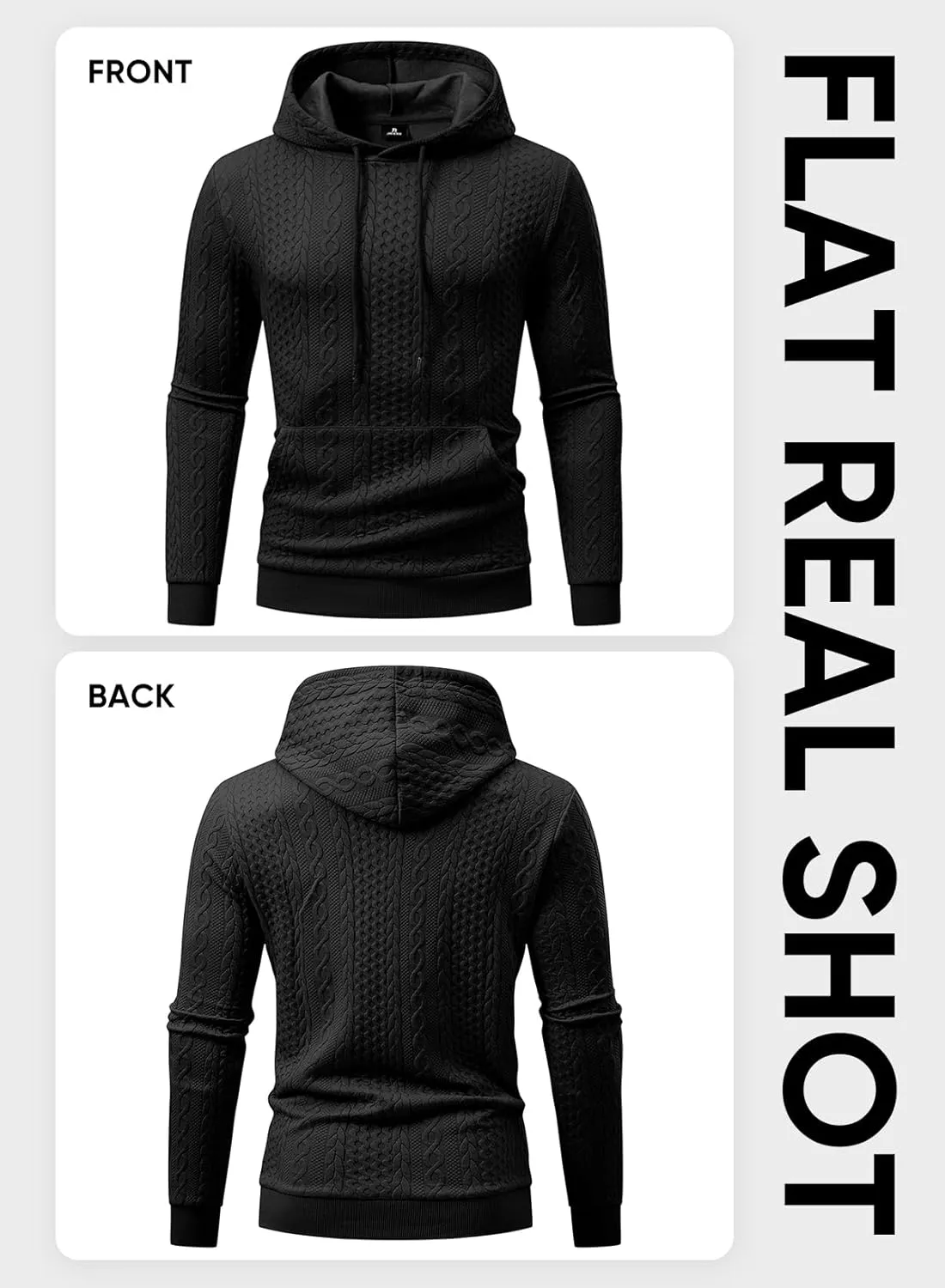 JMIERR Mens Hoodie Pullover 2024 Sweatshirts Graphic Hoodie Long Sleeve Drawstring Fashion Hooded Shirt with Pocket