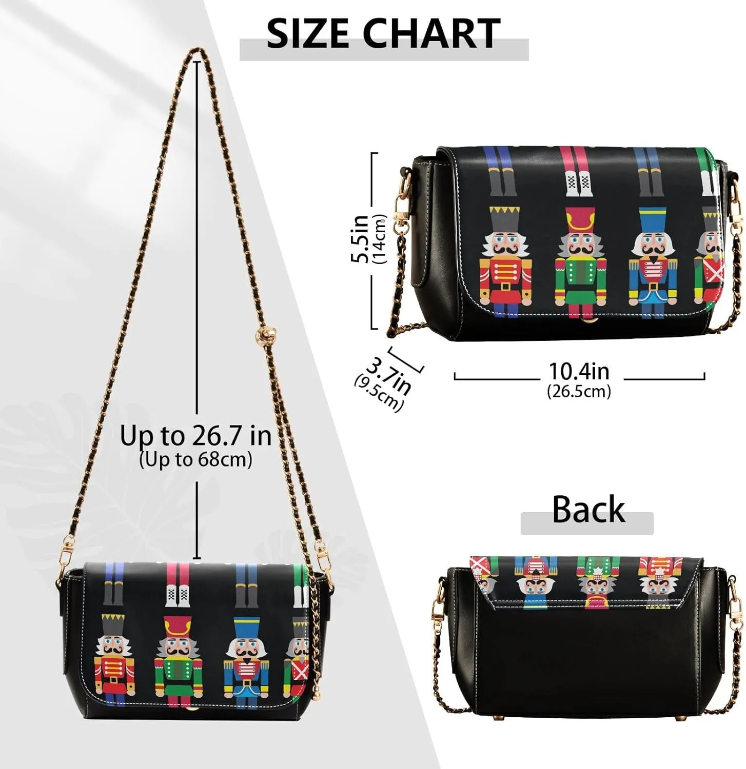 Joko Ivery Crossbody Bags for Women Leather Purse Shoulder Bag Handbag for Daily