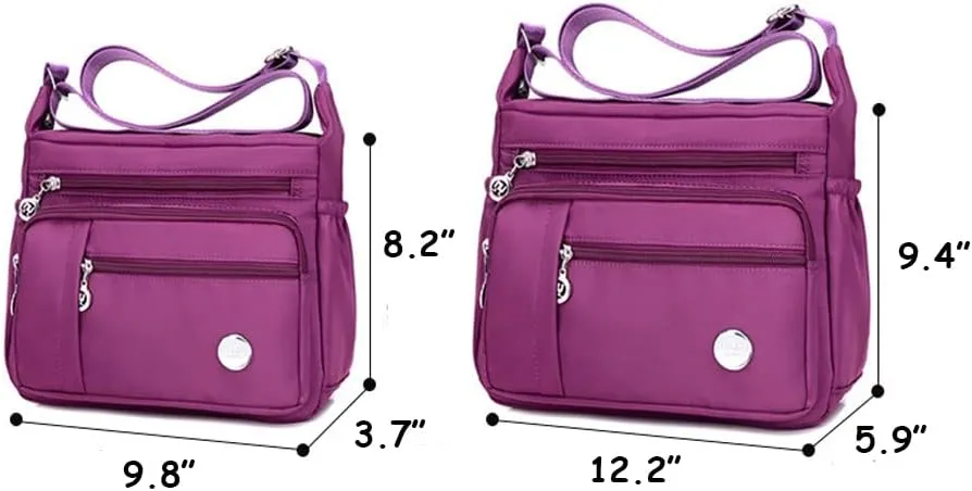 JONON Women Shoulder Bag Ladies Crossbody Purse Fashion Tote Top Handle Satchel Handbag Roomy Multiple Pockets Bag