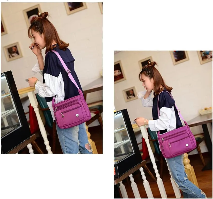 JONON Women Shoulder Bag Ladies Crossbody Purse Fashion Tote Top Handle Satchel Handbag Roomy Multiple Pockets Bag