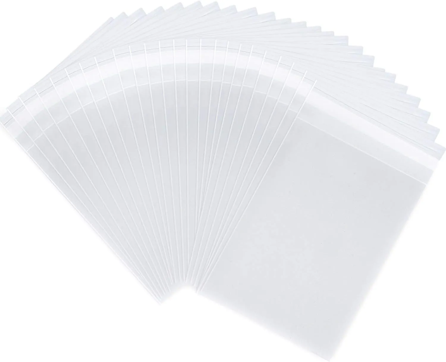 joybest 1000 Pcs - 9 x 12 Inch Clear Cello Cellophane Bags Self Sealing- 3.14 Mils Thick Cello Plastic Poly Bag Fits A4, Letter Sized Documents, Marketing Materials