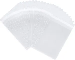 joybest 1000 Pcs - 9 x 12 Inch Clear Cello Cellophane Bags Self Sealing- 3.14 Mils Thick Cello Plastic Poly Bag Fits A4, Letter Sized Documents, Marketing Materials