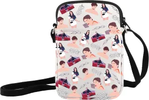 JXGZSO Romantic Movie Inspired Crossbody Bag Mexico Movie Lover Gift Drama Film Shoulder Bag